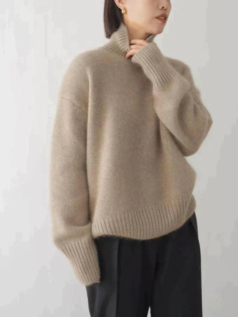 Lin™ | Cashmere Turtleneck Jumper